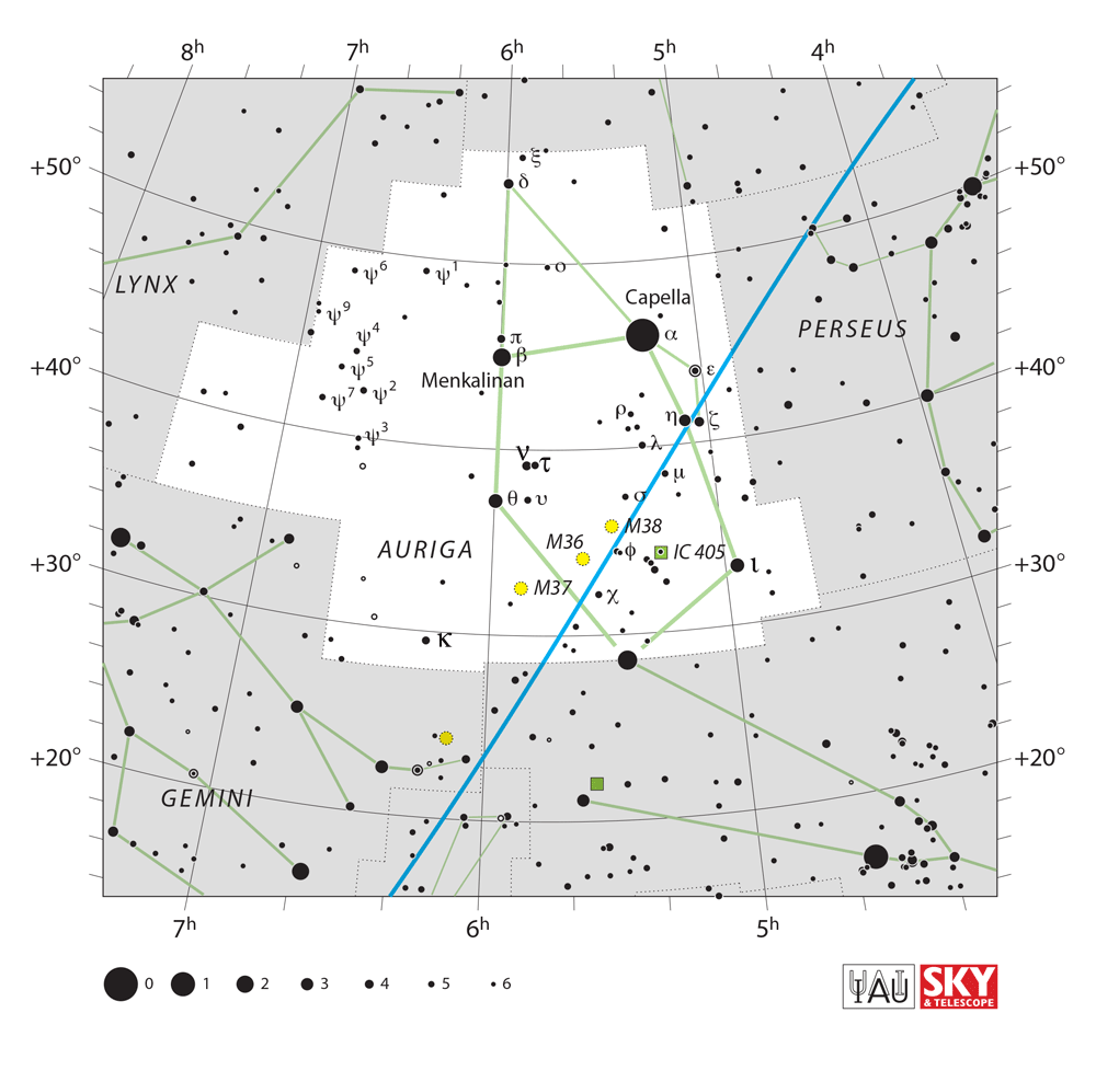 Mapa souhvězdí Mapa souhvězdí