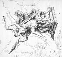 Souhvězdí podle Hevelia Uranographia