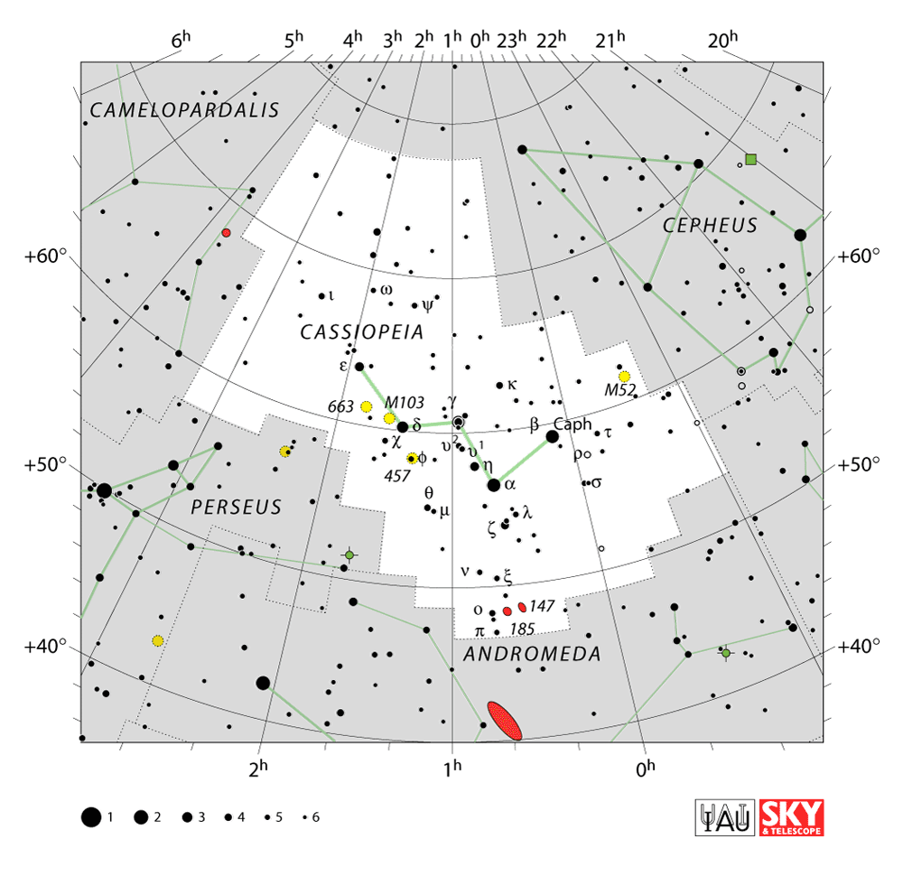 Mapa souhvězdí Mapa souhvězdí