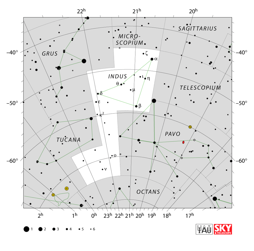 Mapa souhvězdí Mapa souhvězdí