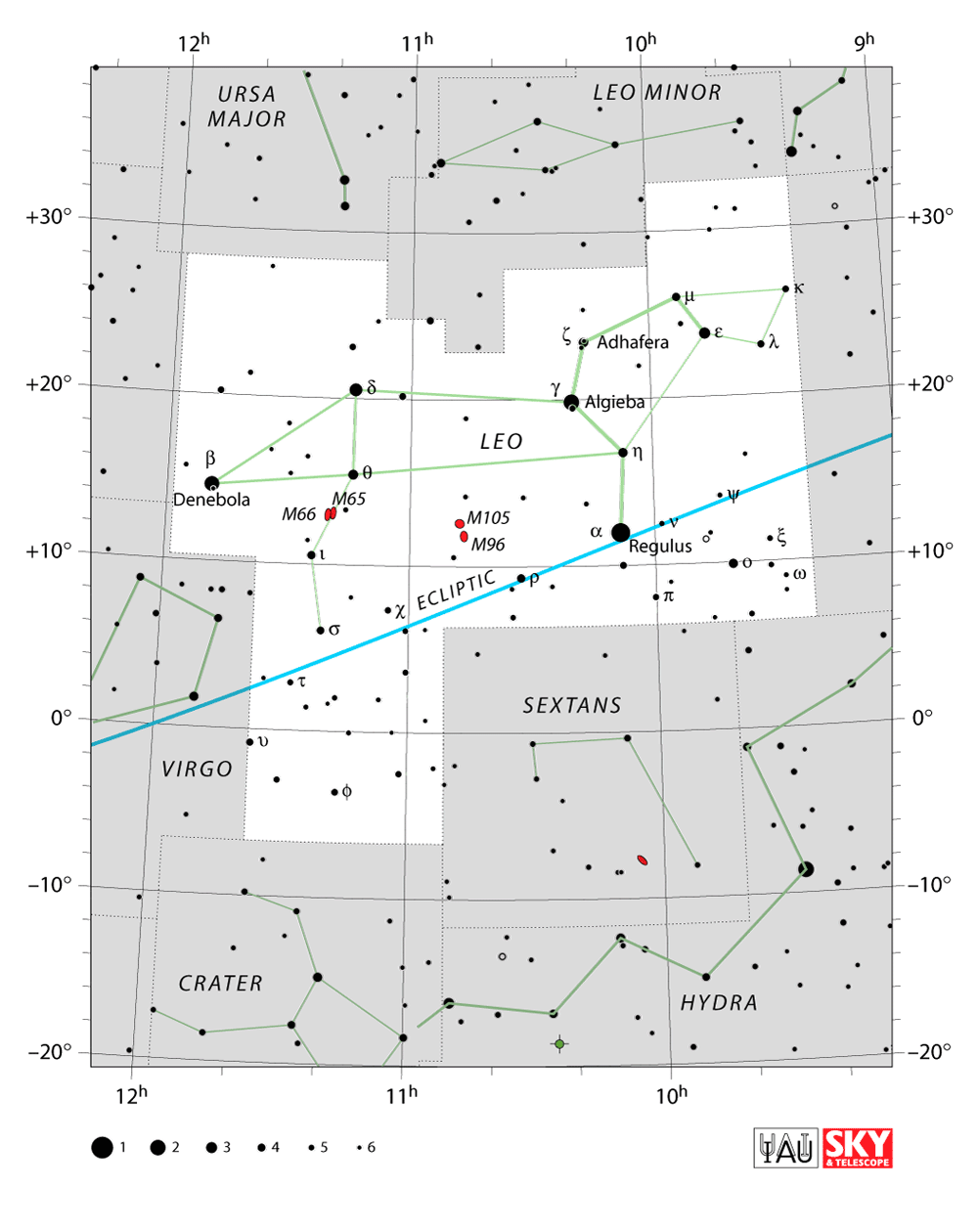 Mapa souhvězdí Mapa souhvězdí