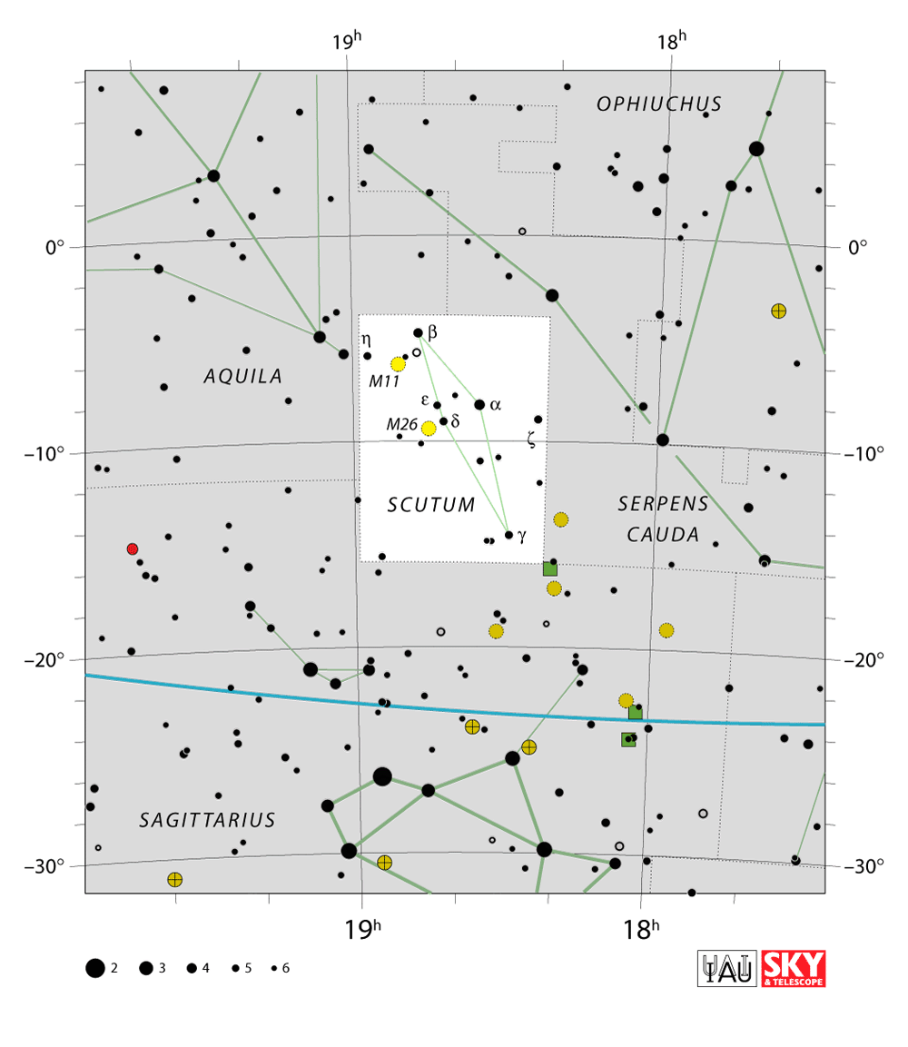 Mapa souhvězdí Mapa souhvězdí