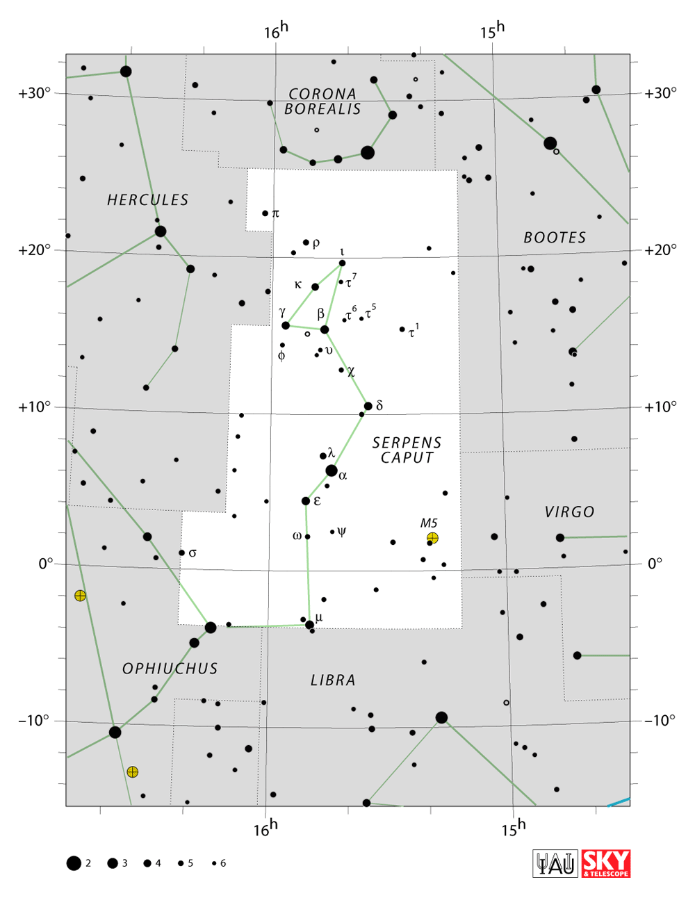 Mapa souhvězdí Mapa souhvězdí