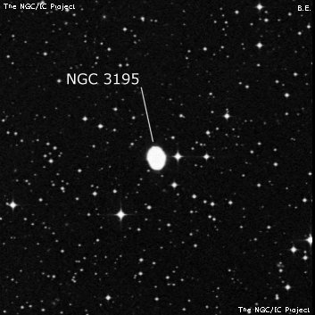 Snímek oblohy NGC 3195