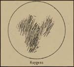 Kresba Marsu, Huygens, 1659