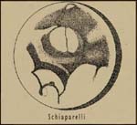Kresba Marsu, Schiaparelli, 1877