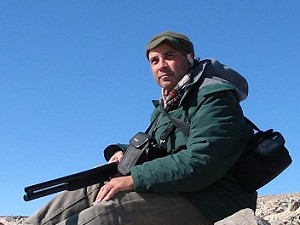 Robert drží hlídku.