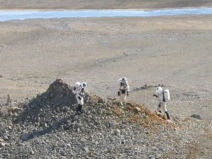 Hydrotermální místo.