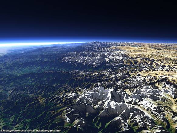 The Himalaya in Nepal